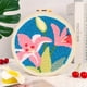 thumbnail image 4 of Coarse Yarn Poke Embroidery DIY Material Package Flower Series Style Poke Music, 4 of 6