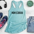 thumbnail image 2 of The Momalorian Tank Top, Ladies Racerback Tank Top, Funny Mom Tank, Mother's Day Gift, Tank For Mom, Cancun, Large, 2 of 3
