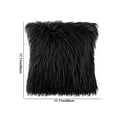 thumbnail image 3 of PATLOLLAV Ultra Soft Plush Pillow Case,Faux Fur Solid Throw Decorative Pillow Cover Cushion Covers Luxury Soft Decorative Pillowcase Fuzzy Pillow Covers for Bed Couch,16 x 16 Inches,, 3 of 5