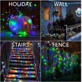 thumbnail image 3 of Luces de hadas solares led Luces solares para exteriores 12M 120 Luces de hadas de alambre de cobre led Paquete de 2 solares impermeables para exteriores JFHHH pequeña, 3 of 5