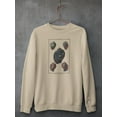 thumbnail image 3 of Sea Shell Vii Sweatshirt Women -Denis Diderot Designs, Female XX-Large, 3 of 4