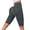 L20-Grey, variant on xfsWaSs Biker Shorts for Women Knee-Length Leggings High Waist Lifting Workout Gym Shorts Breathable Stretch Athletic Running Yoga Shorts