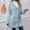 Light Blue, variant on Goodtrade8 Jackets for Women Fleece Button Warm Casual Hooded Solid Color Long Sleeve Women Winter Tops