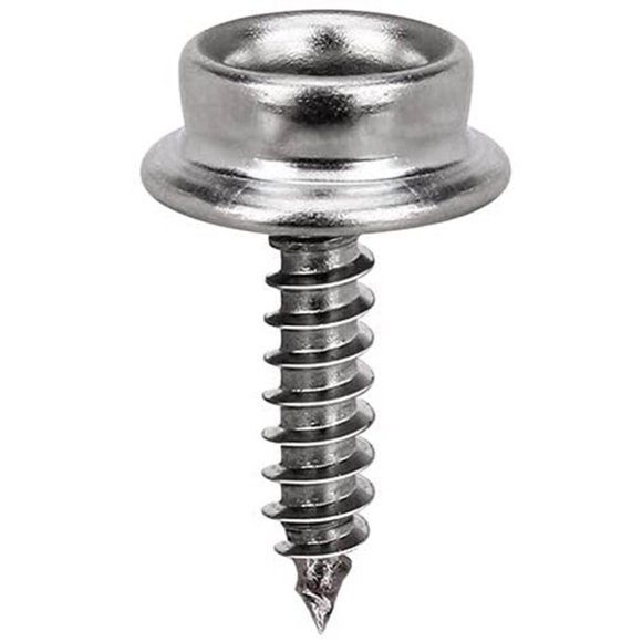 150 Pcs/set Stainless Steel Snap Button Boat Sailcloth Canvas press fastener; screw Snap Fastener Socket Screw Kit with Setting Tool