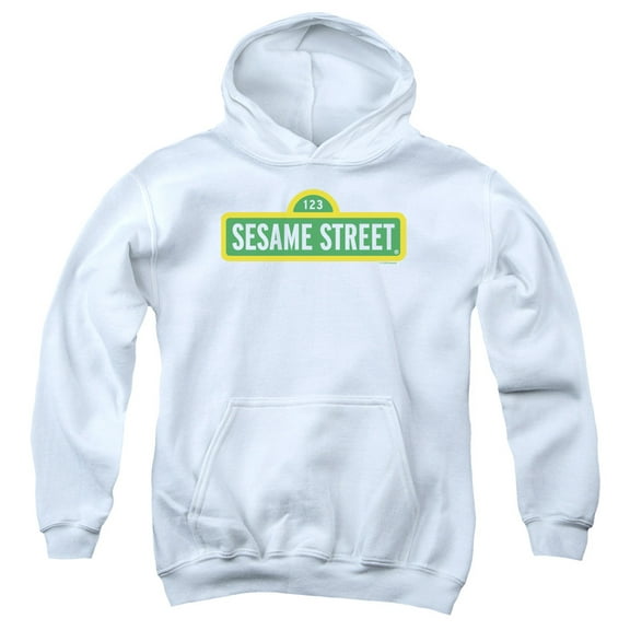 Sesame Street - Logo - Youth Hooded Sweatshirt - Small