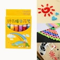 Pens 6 PCS Popcorn Bubble Pen Popcorn DIY Drawing Colour Office