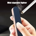thumbnail image 4 of USB Rechargeable Alloy Windproof Electronic Lighter with Personalized Design, Multi-Color, Portable for Outdoor Use, 4 of 7