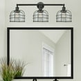 thumbnail image 4 of Innovations Lighting - Bell Cage - 3 Light Bath Vanity In Traditional Style-12, 4 of 6