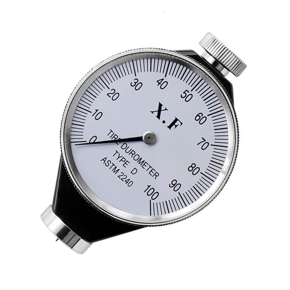 Ciwanning Rubber Tire Durometer Hardness Tester Meter Sclerometer Suitable for Professionals in Metal Processing and Constructions