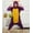 purple, variant on Dragon with Tail Leisure Wear Onesies One-Piece Button Pajamas Jumpsuit Sleepwear Hooded Flannel Nightgown Women Men