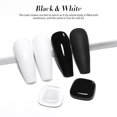 thumbnail image 4 of BORN PRETTY 250g esmalte de uñas de Gel blanco y negro Varnis semipermanente de larga duración para diseño de uñas suministros de uñas de salón de manicura, 4 of 5