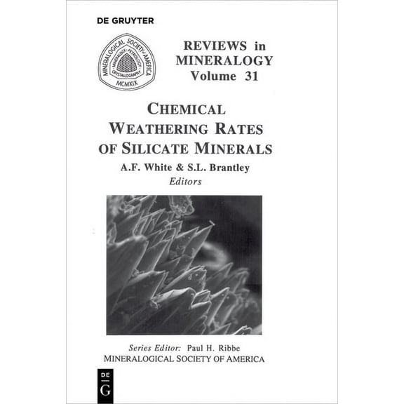 Reviews in Mineralogy & Geochemistry Chemical Weathering Rates of Silicate Minerals, Book 31, (Paperback)