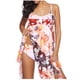 thumbnail image 1 of MKLEKYY Trajes De Baño Completo Mujer Women Mesh Print High Waisted Bikini Sexy Push Up Two Piece Swimsuits Vintage Swimsuit Two Piece Retro Ruched High Waist Print Bikini Set, 1 of 6
