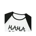 thumbnail image 2 of Ensemble de Pyjamas de Noël Famille Parent-Enfant Motif Ours Col Rond Manches Longues Hauts + Pantalons à Carreaux Tenues, 2 of 5