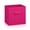 Magenta, variant on Stcellnmex 11 Inch Collapsible Fabric Storage Cubes With Dual Handles Black Solid Style For Shelf Closet Organizer 1 Pack