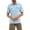 Cerulean, variant on ® Outdoor Men's Short Sleeve Thru Hike Shirt, Sizes S-3XL