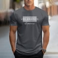 thumbnail image 4 of Ropa de Camiseta con estampado de letra de Los Ángeles, ropa de hombre de verano 2024, ropa de hombre Casual de calle, camiseta de manga corta con cuello redondo, 4 of 5