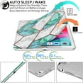 thumbnail image 4 of iPad Pro 12.9 2 Gen Transparent Back Case A1670 MQDC2LL/A MQDD2LL/A MQDA2LL/A A1671 MP6H2LL/A MP6J2LL/A MP6G2LL/A MPL02LL/A MPL12LL/A MPKY2LL/A A1821 MQEF2LL/A MQED2LL/A MQEE2LL/A - Marble Green, 4 of 8