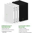 thumbnail image 3 of ORUYROP True HEPA Filter Replacement, Compatible with Fellowes AeraMax 290/300 and Fellowes DX95 Purifier, Part# 9287201, 3 Pack, 3 of 4