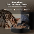 thumbnail image 3 of Automatic Cat Feeder with Camera - AI Pet Recognition & Recording, Night Vision, 5G WiFi APP Remote Control, Two-Way Audio & Desiccant Bag, Timed Programmable Food Dispenser for Small Pets, 3 of 4