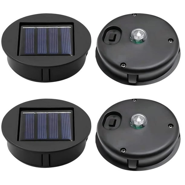 Lámpara de ambiente superior de reemplazo de bombilla de luz solar de 4 piezas para patio de camino al aire libre Ehuebsd Para Estrenar