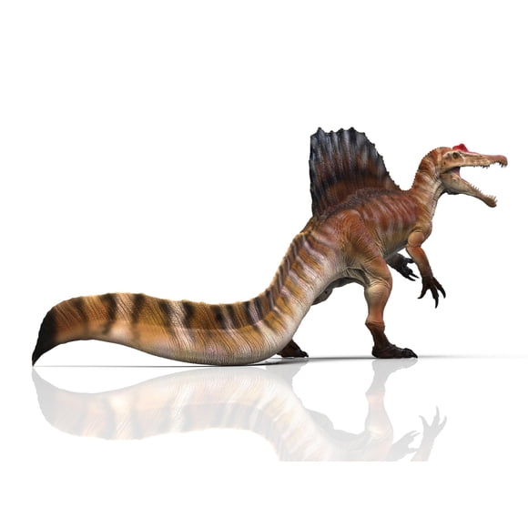 Juguete de dinosaurio RECUR Spinosaurus modelo de mandíbula móvil de 46 cm