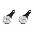 thumbnail image 4 of Reloj de pared Injueey elegante y silencioso color negro 2Conjunto, 4 of 6
