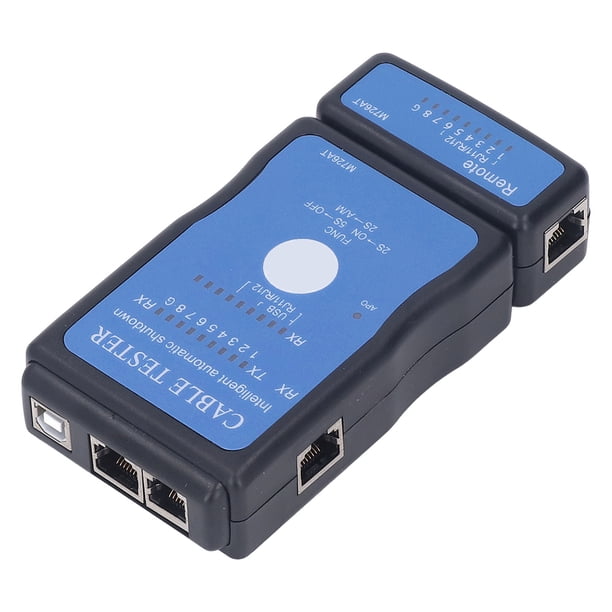 Probador De Cable De Red De Red, Prueba Inteligente Multifuncional, Probador POE Portátil De Tipo Dividido Para Ethernet