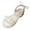 Beige, variant on WOYY Girls Elegant Sandals Soft Sole Kids Beach Shoes (Toddler/Little/Big Kids)