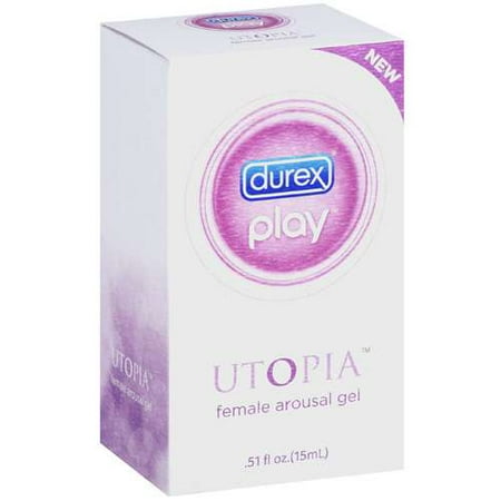 Durex Play Utopia Female Arousal Gel and Personal Lubricant, 0.51 Ounce