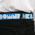 thumbnail image 4 of Buckle-Down Belt, Seatbelt Buckle Belt, Buckle Down Shapes Turquoise White, 30 to 44 Inches, 4 of 9