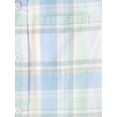 thumbnail image 3 of The Children's Place Boys Short Sleeve Plaid Poplin Button Up Shirt, Sizes XS-XXL, 3 of 3