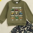 thumbnail image 4 of Toddler Baby Boy Fall Clothes Long Sleeve Pullover Sweatshirt Tops Joggers Pants Set Fall Winter Outfits,Cozy 6-12 Months 12-24 Months 2T 3T 4T 5T 6T 7T 8T 9T Children 3-4 Years, 4 of 4