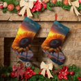 thumbnail image 6 of Sikiie Sunset Coast Sunflower Christmas Stockings,18 Inches Christmas Stockings Xmas Hanging Stockings for Family Christmas Decorations & Gifts, 6 of 7