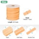 thumbnail image 3 of Cinta de Sesgo Doblada Doble Uxcell 1/2" 25 Yardas para Coser/Costura/DIY Beige, 3 of 6