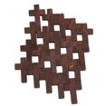 thumbnail image 2 of 20 piezas de colgante de crucifijo de madera vintage para collar y pulsera, 2 of 12