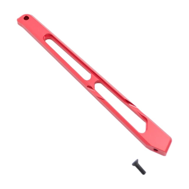 Soporte de chasis trasero para KRATON 6S 1/8 RC Truck DIY rojo Sunnimix Soporte del chasis del coche RC