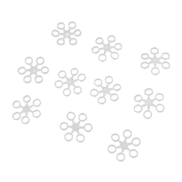 10 Piezas Profesionales Clara Pesca Gruesa Pellet Boilies Cebo Banda Terminal Aparejos S / M / L METRO