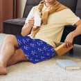thumbnail image 5 of Sikiie Hockey Mens Pajama Shorts, Lounge Pant, Men's shorts，Sleep Pj Shorts for Men-, 5 of 6