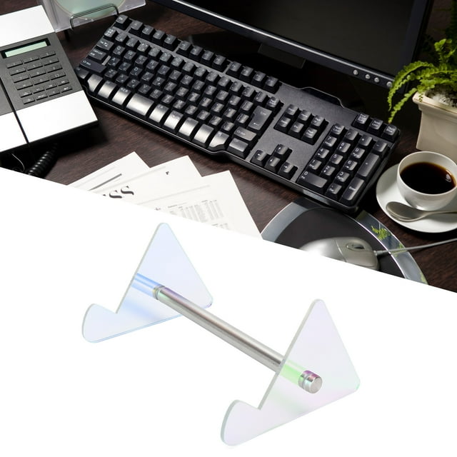 Acrylic Keyboard Stand, Removable Desktop Organizer Storage Rack with Clear Acrylic Material, Elevate Gaming Experience for Mechanical Keyboards