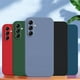 thumbnail image 2 of Funda trasera de silicona líquida a prueba de golpes para Samsung Galaxy A54 5G, A04E, A14, A24, A34, A54 Fivean unisex, 2 of 2