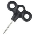 thumbnail image 1 of Bgsha Camping Luminous Tent Screw Peg Nail Spike Hook Rope Tree Decking Travel Peg, 1 of 9