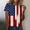 A1000_Multicolor, variant on Vetsdori Womens American Flag T Shirts Summer July 4th Pullover Graphic Red White and Blue Short Sleeve Plus Size Red White and Blue , Crew Neck Independence Day Tops for Women Casual