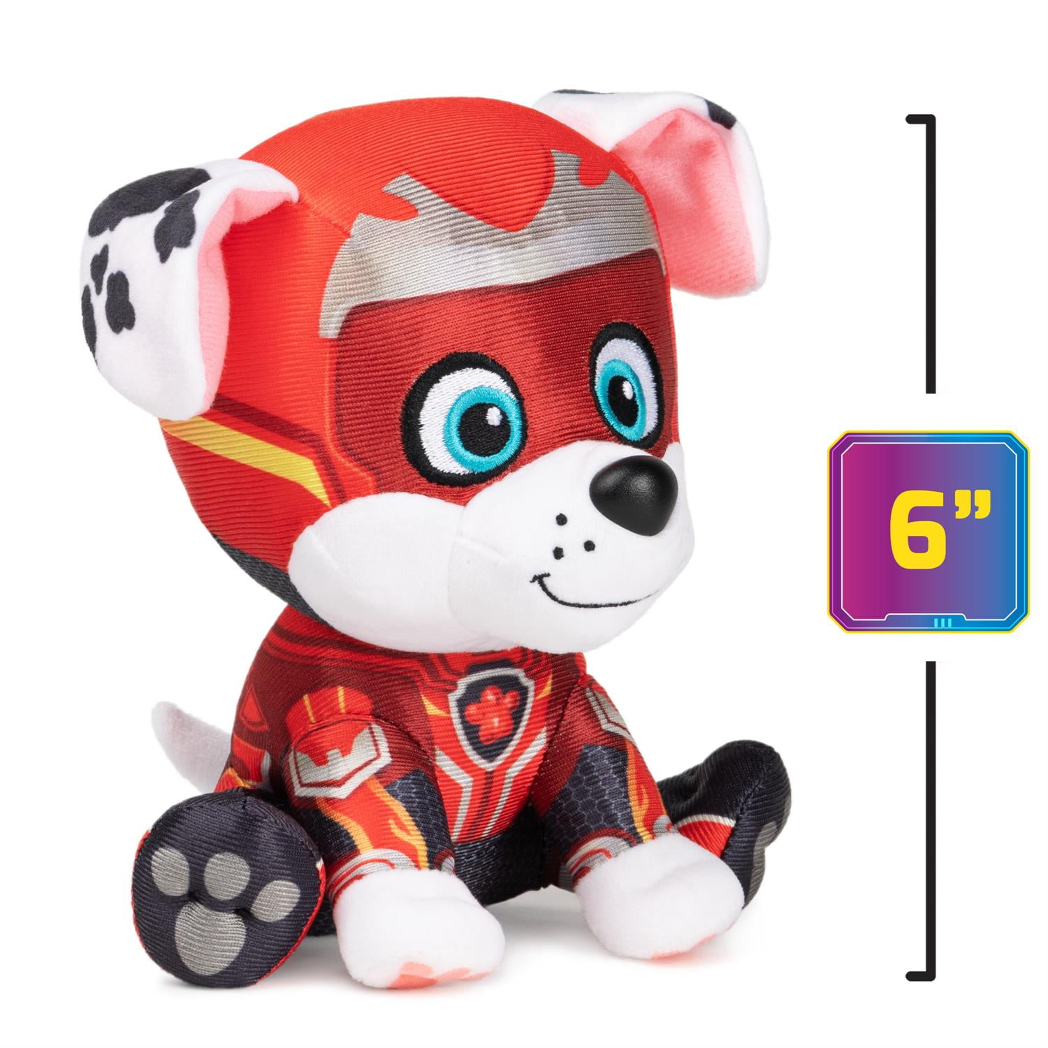 Gund Paw Patrol The Mighty Movie Plush Bundle of 2, 6 Inch Rocky and Marshall