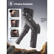 thumbnail image 5 of Pantalones de nieve FREE SOLDIER Softshell con forro polar gris 112 x 76 cm, 5 of 8