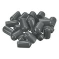 thumbnail image 4 of Uxcell Rubber End Caps Vinyl Round End Cap Cover Screw Thread Protectors for Screw 200Pcs Dark Grey 4mm, 4 of 6