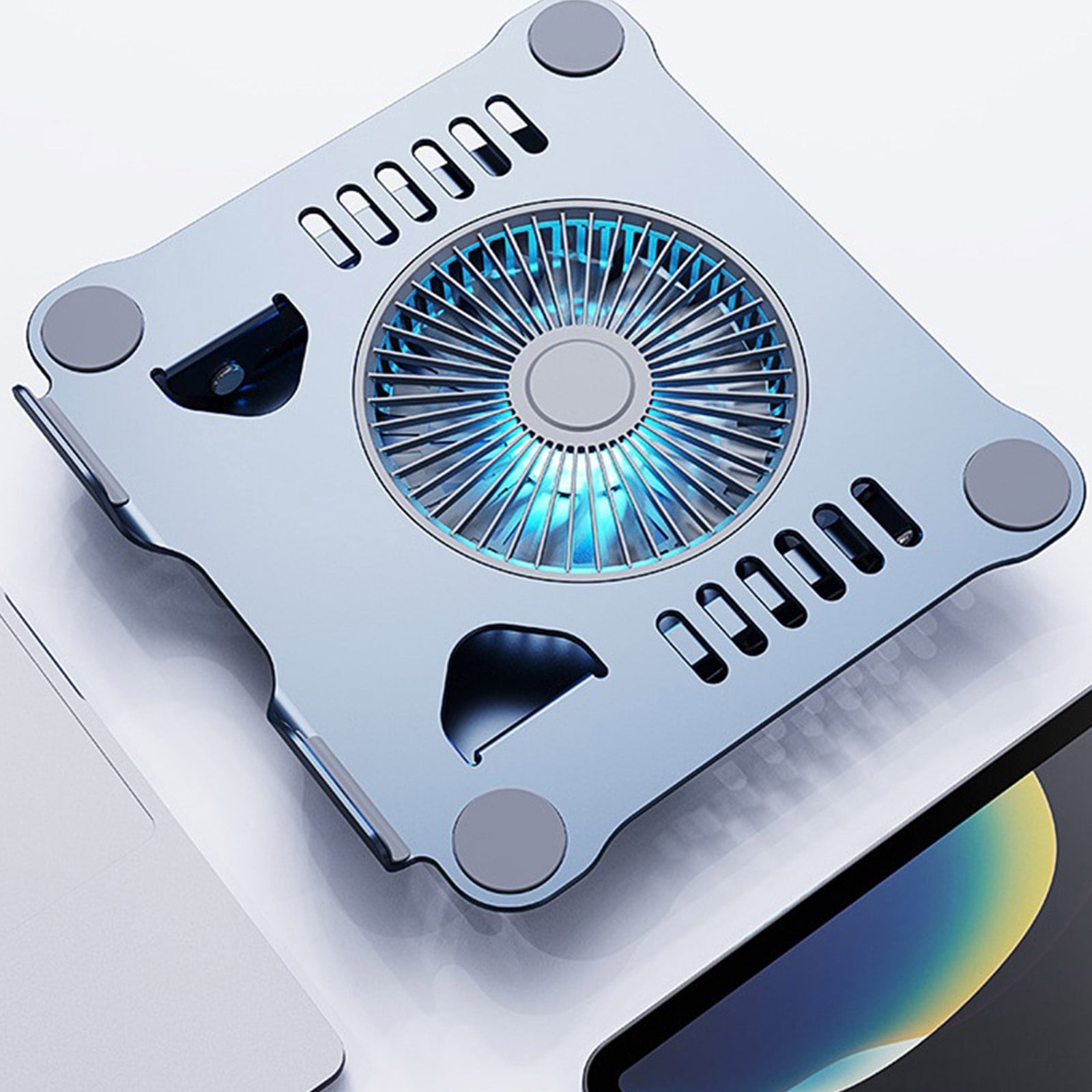 Tizuqe Notebook Cooler Stand Desktop Cooling Fan Laptop Radiator High Speed Fan Cooler Holder Support 10kg Lap Universal