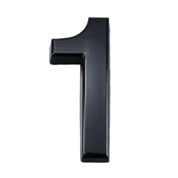 Hariumiu Mailbox Number Modern 3d House Number Self-adhesive Mailbox Sign