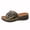 Green, variant on Clearence Women’s Camouflage Wedge Heel Round Toe Beach Slippers Summer Sandals, Non-Slip Casual Pool Shoes with Quick-Dry Sole & Cushioned Footbed