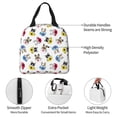 thumbnail image 3 of Disketp French Bulldog With Coffee Cup Lunch Bag for Women Men, Leakproof Thermal Cooler Sack Food Handbags Case High Capacity forTravel Work School Picnic, 3 of 5